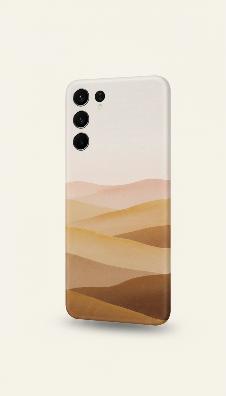 Alternate angle view of Custom Photo Skin for Samsung Galaxy S22