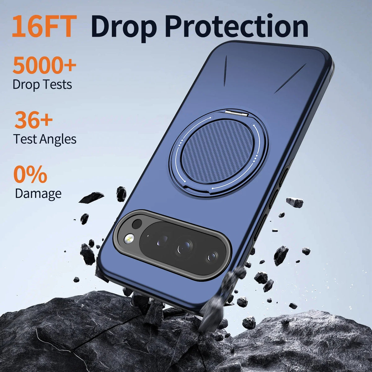 Google Pixel Shockproof Ringholder Case