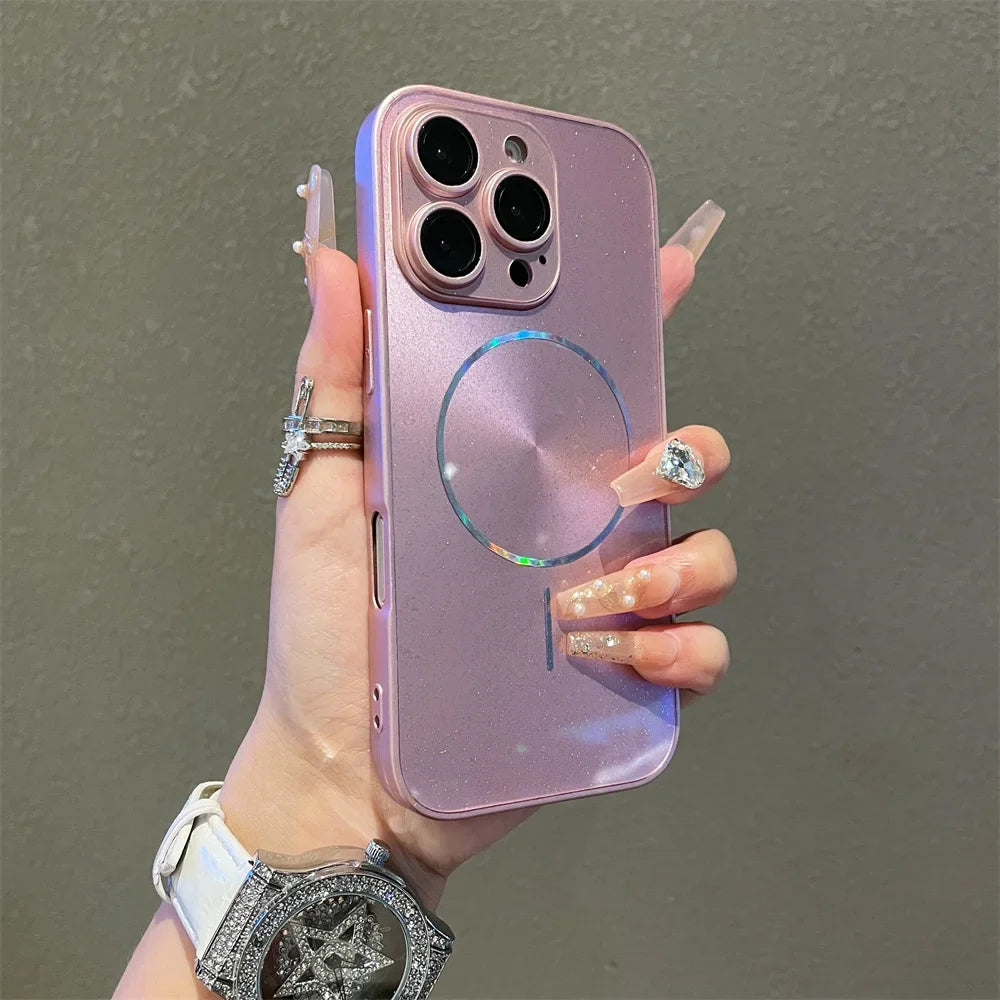 iPhone MagSafe Glitter Case